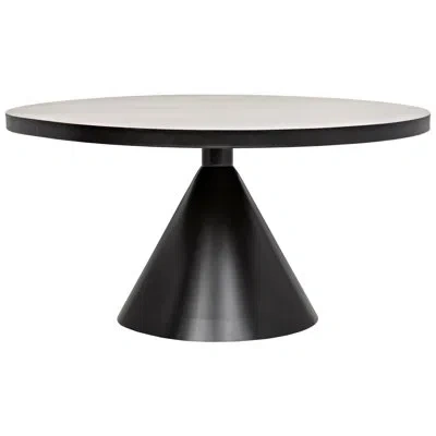 Noir Cone Dining Table In Gray