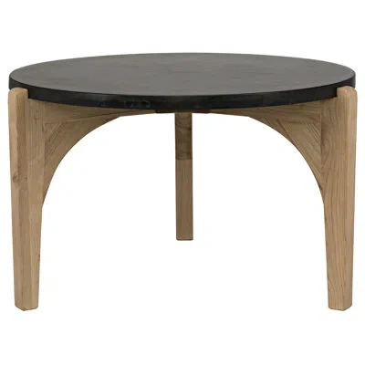Noir Confucius Coffee Table In Black