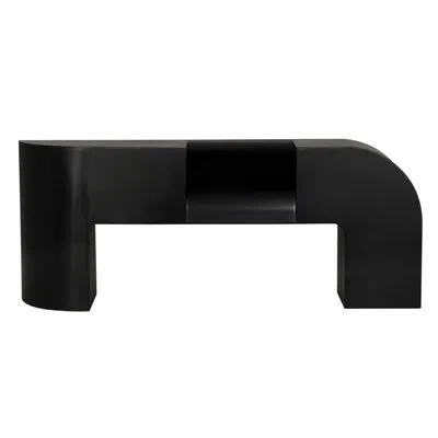 Noir Crafter Console In Matte Black