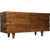 Noir David Buffet Table In Dark Walnut