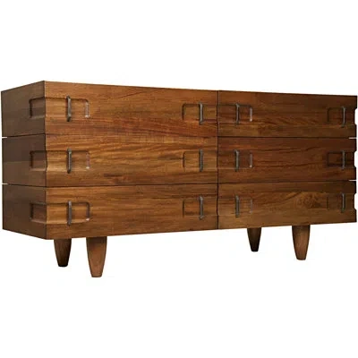 Noir David Buffet Table In Dark Walnut