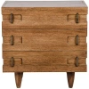 Noir David End Table With Storage In Dark Walnut
