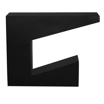 Noir Devo Console In Matte Black