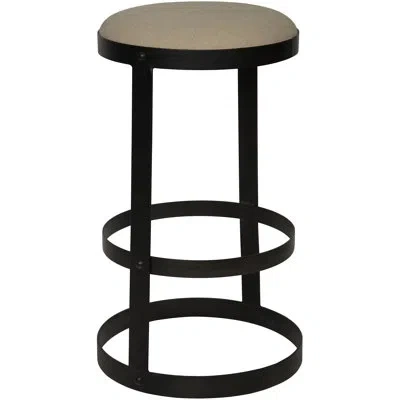 Noir Dior Stool In Black;blanc Cassé;off White