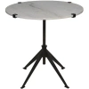 Noir Edith End Table In Matte Black