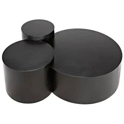 Noir Ella Coffee Table In Matte Black