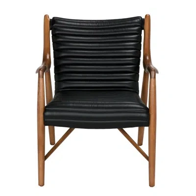 Noir Elton Chair In Onyx Black