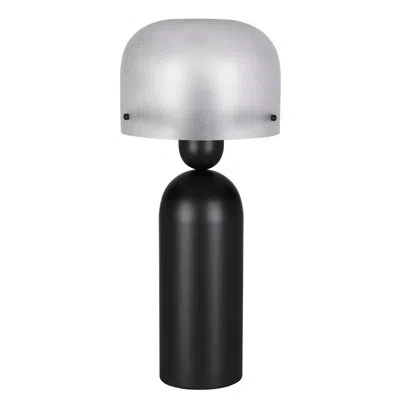 Noir Emma Lamp In Matte Black