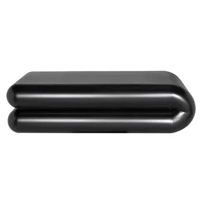 Noir Flexum Coffee Table In Matte Black