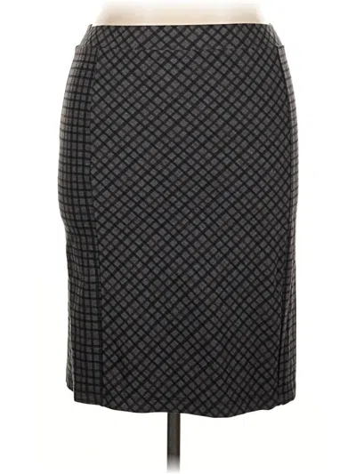 Pre-owned Noir Formal Skirt In Gray