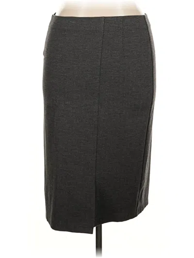 Pre-owned Noir Formal Skirt In Gray