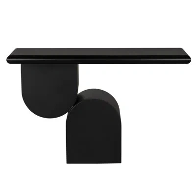 Noir Fraser Console In Matte Black