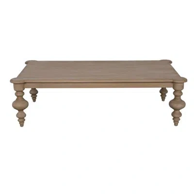 Noir Graff Coffee Table In Weathered