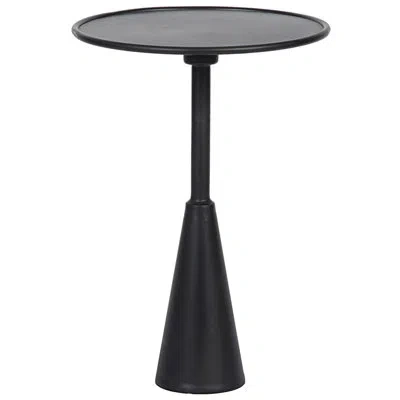 Noir Hiro End Table In Matte Black