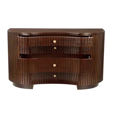 Noir Irene Dresser, Hand Rubbed Brown