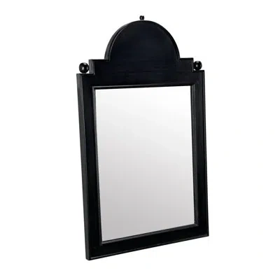 Noir Jess Traditional Accent Mirror