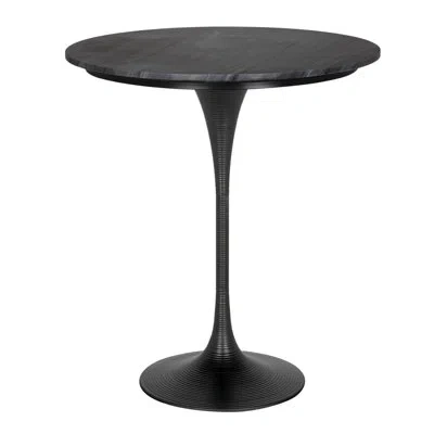 Noir Joni Table 36" In Matte Black,matte Black