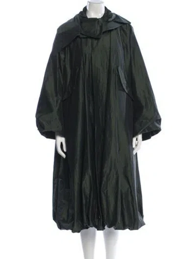 Pre-owned Noir Kei Ninomiya 2019 Coat In Green