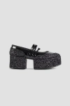 Noir Kei Ninomiya 70mm Glitter-embellished Platform Mary Janes