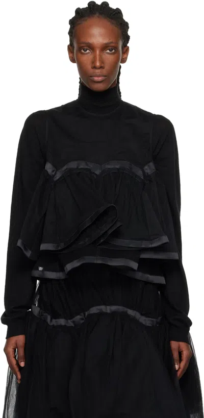Noir Kei Ninomiya Black Volume Top