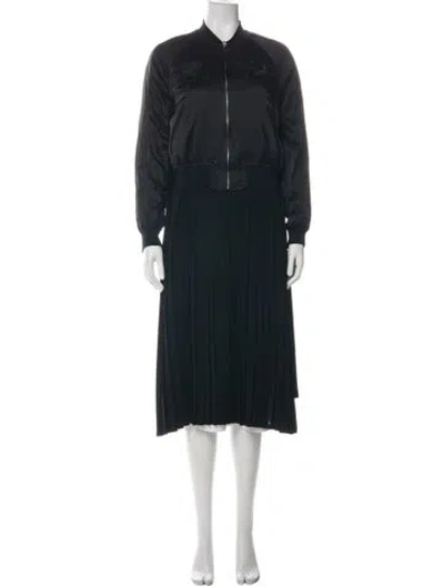 Pre-owned Noir Kei Ninomiya Bomber Jacket In Black