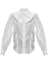 Noir Kei Ninomiya Bow Detailing Blouse In White