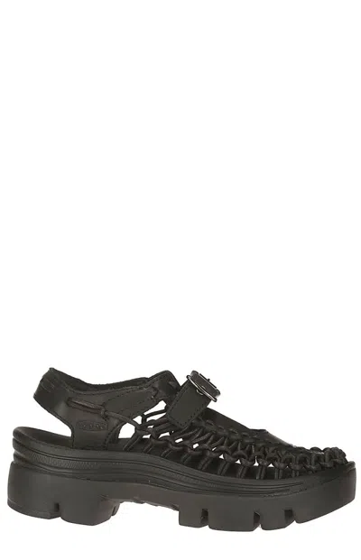 NOIR KEI NINOMIYA NOIR KEI NINOMIYA BUCKLE FASTENING SANDALS