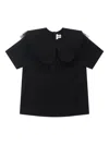Noir Kei Ninomiya Collar T-shirt In Black