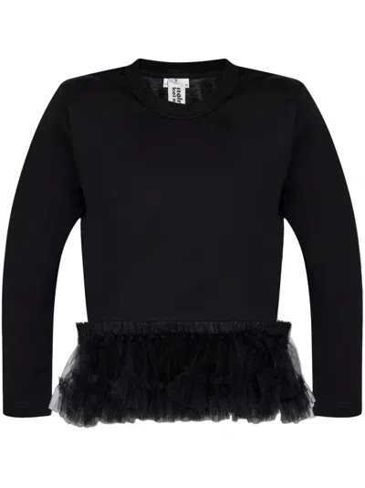Noir Kei Ninomiya Cotton Jumper In Black