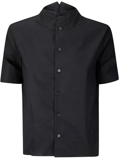 Noir Kei Ninomiya Cotton Shirt In Black