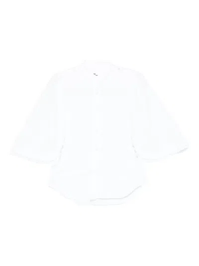 Noir Kei Ninomiya Cotton Shirt In White