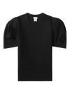 Noir Kei Ninomiya Cotton T-shirt In 黑色