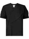 Noir Kei Ninomiya Cotton T-shirt In Black