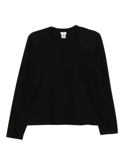 Noir Kei Ninomiya Cotton T-shirt In Black