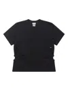Noir Kei Ninomiya Crew-neck Short-sleeve T-shirt In Black