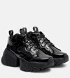 Noir Kei Ninomiya Cutout Platform Sneakers In Black