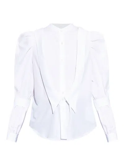 Noir Kei Ninomiya Double-collar Shirt In White