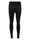 Noir Kei Ninomiya Elasticated-waist Leggings In Black