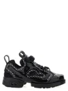 Noir Kei Ninomiya Reebok Collaboration Brogue Sneakers In Black