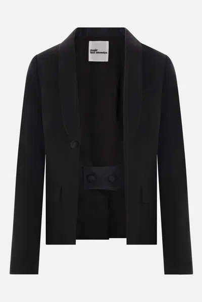 Noir Kei Ninomiya Jackets In Black
