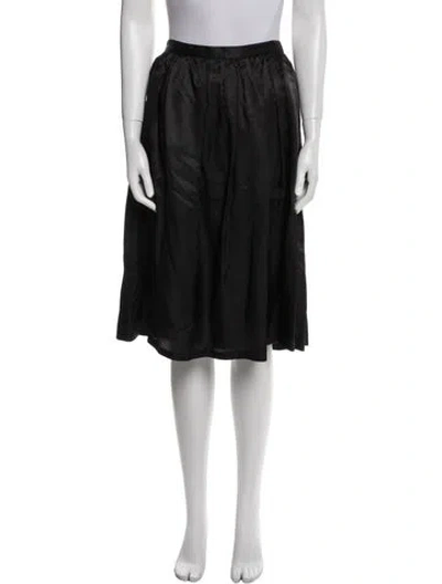 Pre-owned Noir Kei Ninomiya Knee-length Skirt In Black