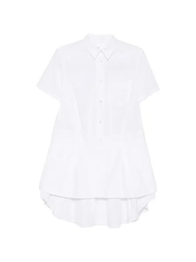 Noir Kei Ninomiya Layered Short-sleeve Mini Dress In Multi