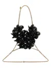 Noir Kei Ninomiya Petal-embellished Harness In Gold