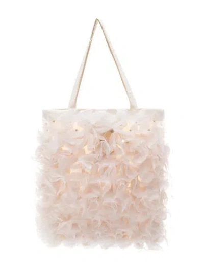 Pre-owned Noir Kei Ninomiya Pvc Evening Bag In White