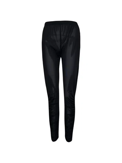 Noir Kei Ninomiya Ruched Leggings In Black
