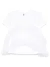 Noir Kei Ninomiya Ruffled T-shirt In White