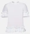 NOIR KEI NINOMIYA SHEER TULLE TOP
