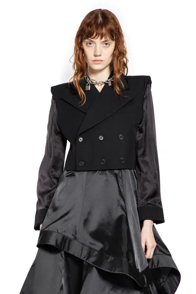 NOIR KEI NINOMIYA TRIPLE-BREASTED TAILORED VEST