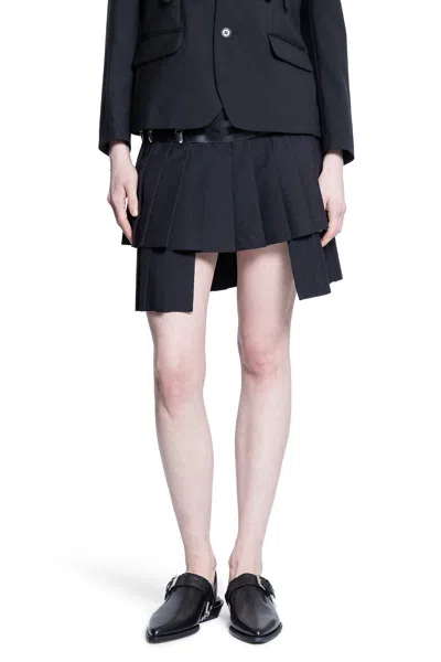 Noir Kei Ninomiya Woman Black Skirts