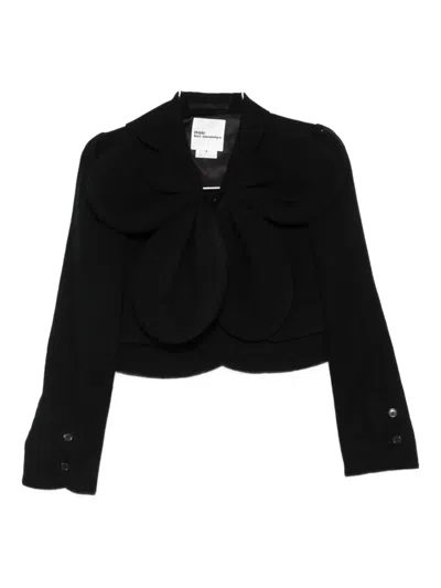 NOIR KEI NINOMIYA WOOL CROPPED JACKET